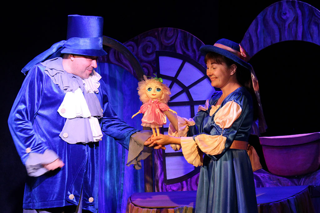 «Дюймовочка», спектакль в рамках гастролей Смоленского областного театра кукол имени Д.Н. Светильникова
